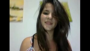 Novinha no webcam