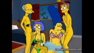 Porno de os simpsons