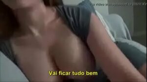 Vídeo pornô com coroa loira