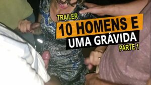 Sexo uma mulher e vários homens